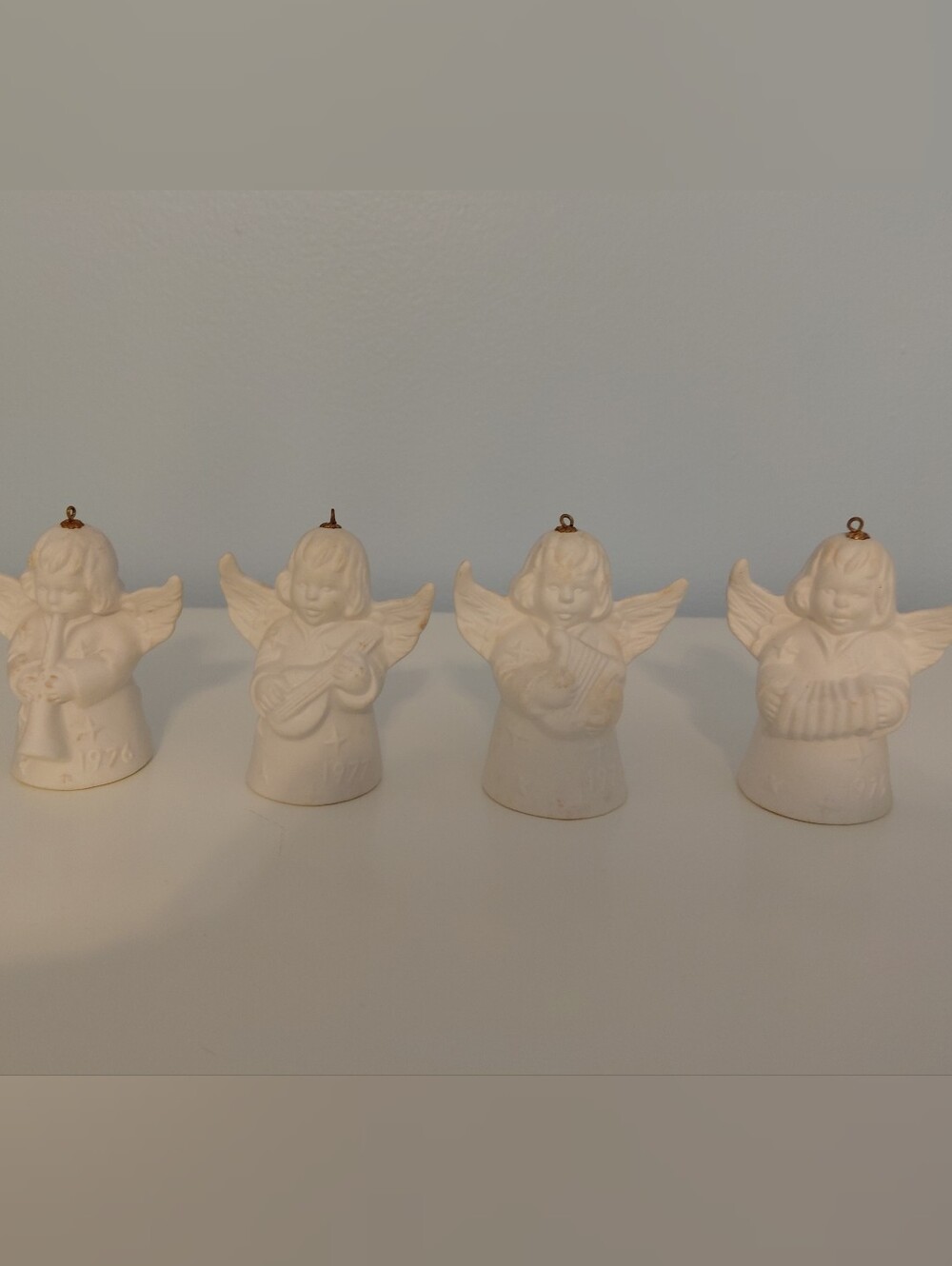 Set of White Goebel Angels